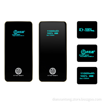 10000~11000mAh Li-Polymer Power Bank OLED Mobile Charger for Phones